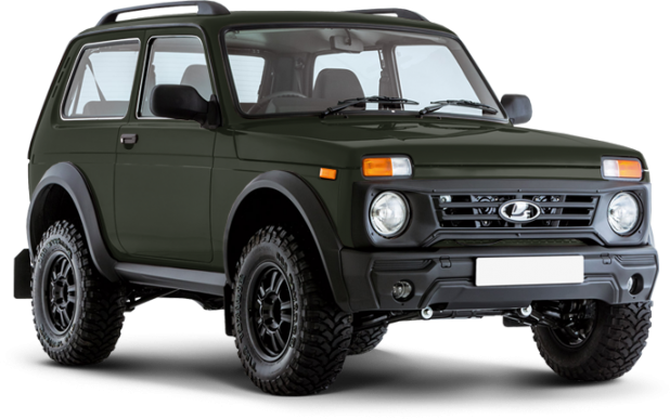 LADA (ВАЗ) 2121 (4x4) Bronto в цвете green