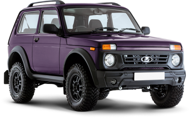 LADA (ВАЗ) 2121 (4x4) Bronto в цвете purple