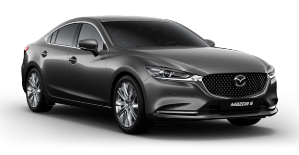 Mazda 6 в цвете Machine Gray