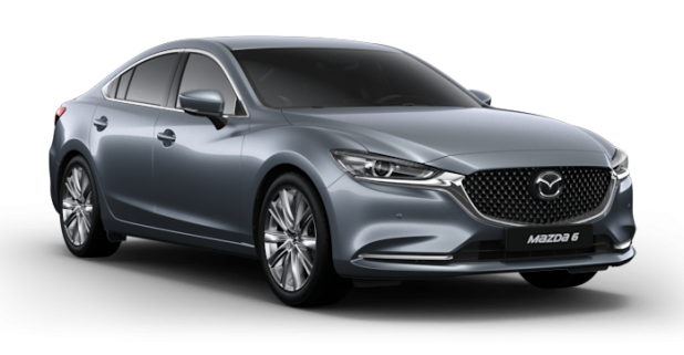 Mazda 6 в цвете Polymetal Gray