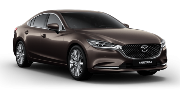 Mazda 6 в цвете Titanium Flash