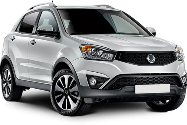 SsangYong Actyon в цвете white