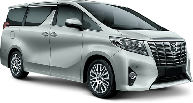 Toyota Alphard в цвете серебристый