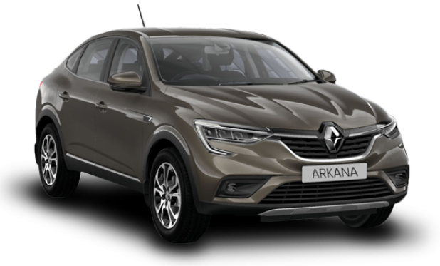 Renault Arkana в цвете Коричнево-зеленый