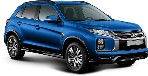 Mitsubishi ASX в цвете синий металлик