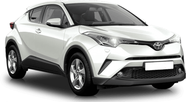 Toyota C-HR в цвете белый перламутр (070)