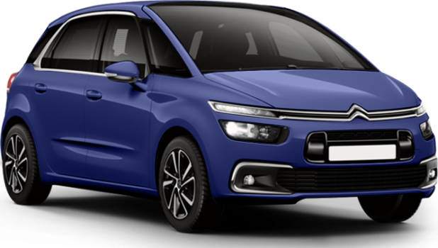 Citroen C4 Picasso в цвете bleu kyanos