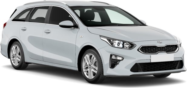 Kia Ceed в цвете white