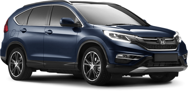 Honda CR-V в цвете deep ocean blue