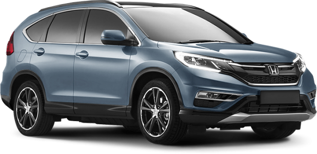 Honda CR-V в цвете twilight blue