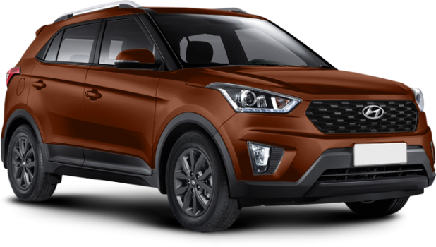 Hyundai Creta в цвете earth brown