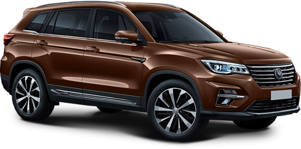 Changan CS75 в цвете коричневый