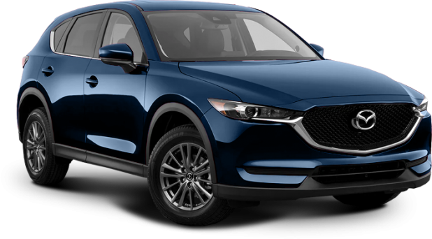 Mazda CX-5 в цвете deep crystal blue