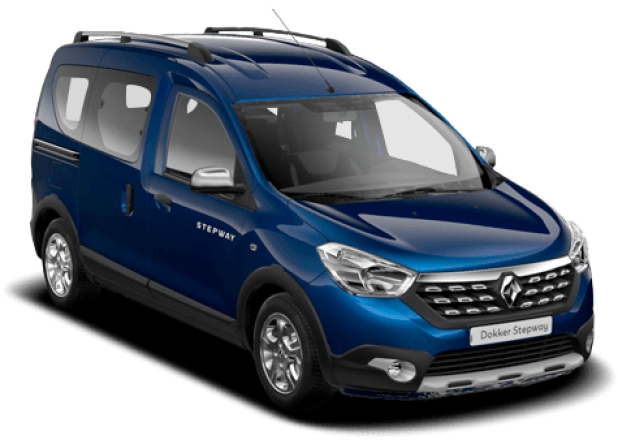 Renault Dokker Stepway в цвете Синий