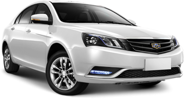 Geely Emgrand 7 в цвете белый