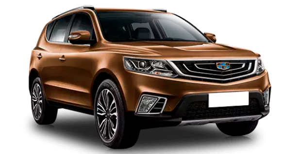 Geely Emgrand X7 в цвете Коричневый