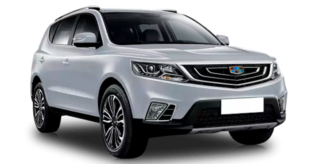 Geely Emgrand X7 в цвете Серый