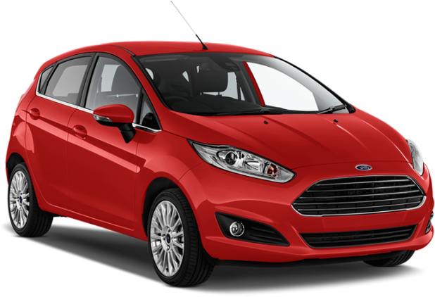 Ford Fiesta в цвете race red