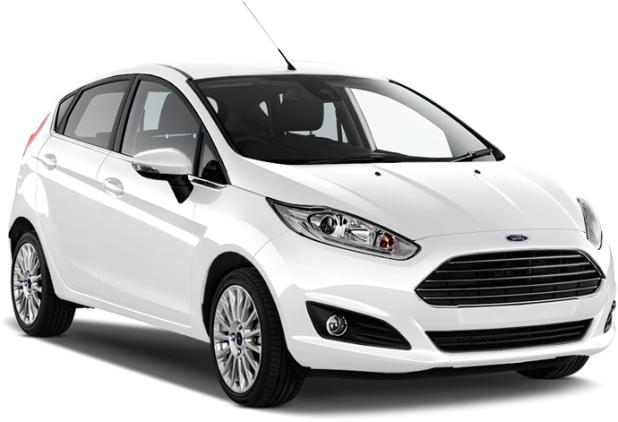 Ford Fiesta в цвете white