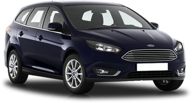 Ford Focus в цвете blue