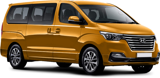 Hyundai H-1 в цвете dynamic yellow