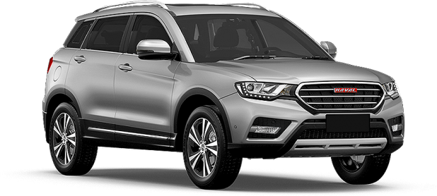 Haval H6 Coupe в цвете elegant silver