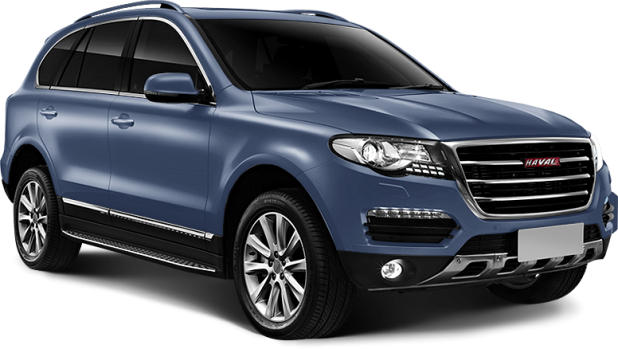 Haval H8 в цвете sky blue