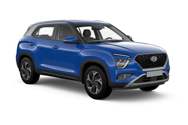 Hyundai Creta в цвете Galaxy Blue