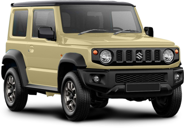 Suzuki Jimny в цвете chiffon ivory metallic