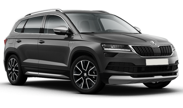 Skoda Karoq в цвете Platinum grey