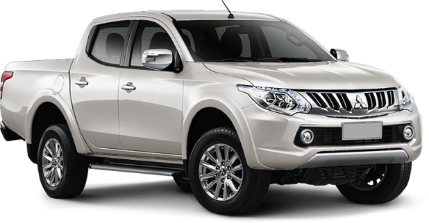 Mitsubishi L200 в цвете белый перламутр