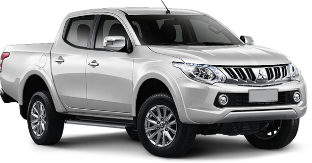 Mitsubishi L200 в цвете белый