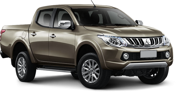 Mitsubishi L200 в цвете коричневый металлик