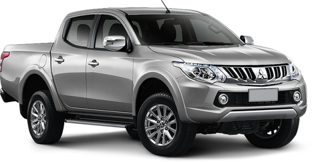 Mitsubishi L200 в цвете серебристый металлик