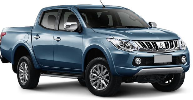 Mitsubishi L200 в цвете темно-синий металлик