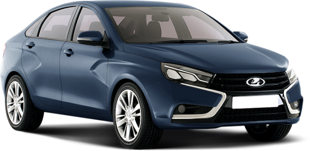 LADA (ВАЗ) Vesta в цвете blue