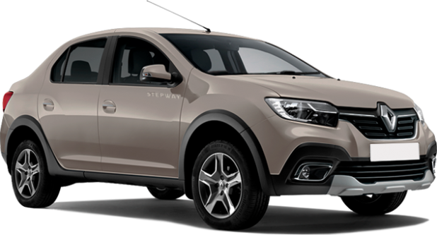 Renault Logan Stepway в цвете brown metallic