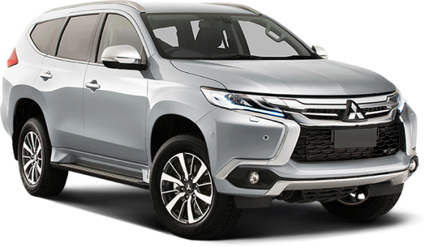 Mitsubishi Pajero Sport в цвете серебристый