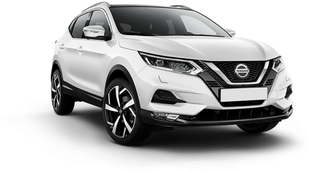 Nissan Qashqai в цвете белый