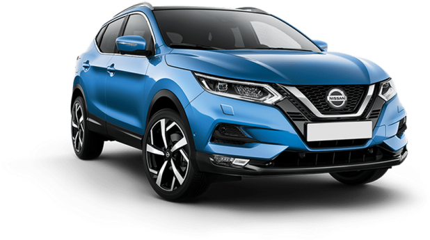 Nissan Qashqai в цвете синий