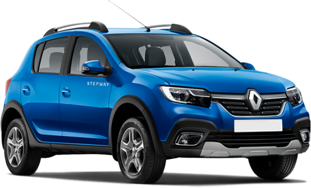 Renault Sandero Stepway в цвете лазурный