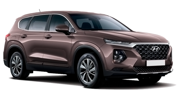 Hyundai Santa Fe в цвете Purple