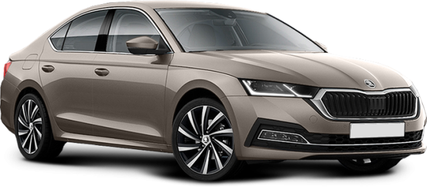 Skoda Octavia в цвете бежевый металлик