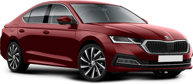 Skoda Octavia в цвете красный специальный