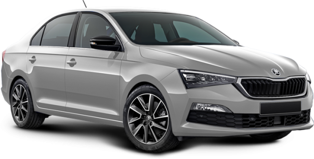 Skoda Rapid в цвете reflex silver