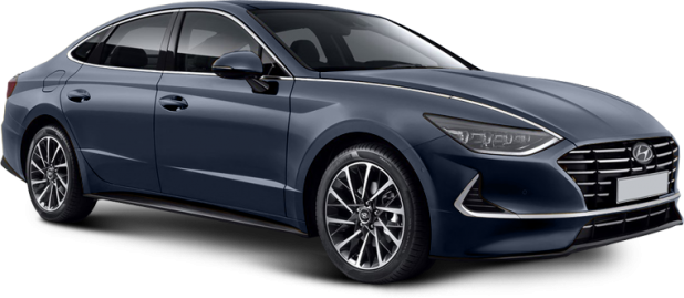 Hyundai Sonata в цвете oxford blue (xb2)