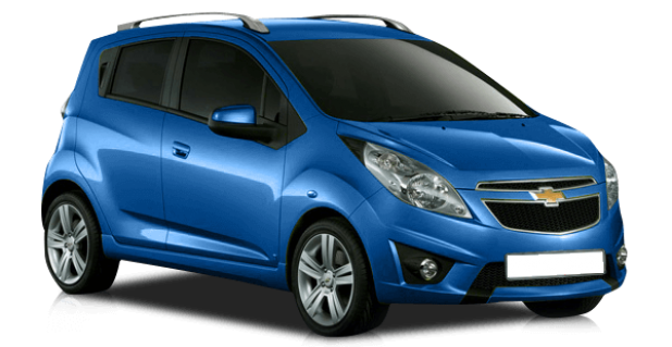 Chevrolet Spark в цвете ﻿Синий металлик