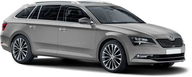 Skoda Superb в цвете grey