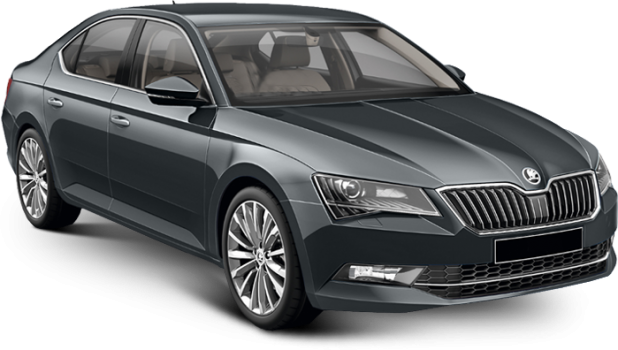 Skoda Superb в цвете anthracite