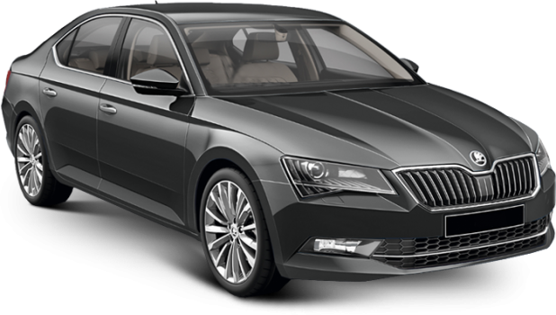 Skoda Superb в цвете business grey